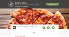 Desktop Screenshot of goodfellaspizzasf.com